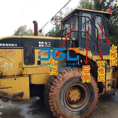 XG956-2 958 로더 유리 앞문 슬라이딩 창 후면 앞 유리 강화 유리