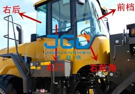 로더 앞뒤 앞창 왼쪽 오른쪽 문 및 창문 L956F-LNG