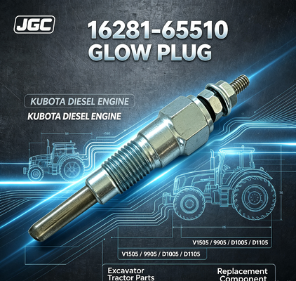 쿠보타 디젤 엔진 V1505 D905 D1005 D1105 굴삭기 트랙터 교체 부품용 16281-65510 글로우 플러그