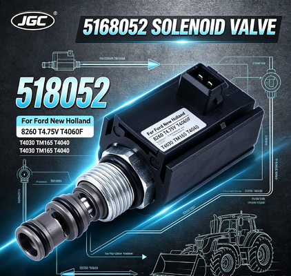5168052 굴삭기 부품 솔레노이드 밸브 포드 뉴 홀랜드 8260 T4.75V T4060F T4030 TM165 T4040용