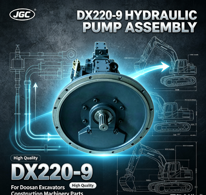 두산 굴삭기 건설 기계 부품용 DX220-9 고품질 구형 유압 펌프 어셈블리