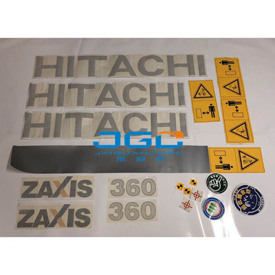 Zax70 ZAX120 굴삭기 예비품 ZAX200 ZAX230 ZAX270 ZAX330 ZAX400 ZAX470-3 -6 전체 차체 스티커