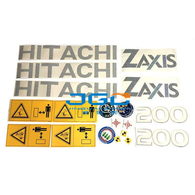 Zax70 ZAX120 굴삭기 예비품 ZAX200 ZAX230 ZAX270 ZAX330 ZAX400 ZAX470-3 -6 전체 차체 스티커