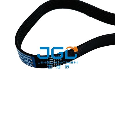 굴삭기 PC300-7을 위한 팬 벨트 굴삭기 예비품 벨트 6743-61-3710을 냉각시키는 8PK1230 교류 발전기