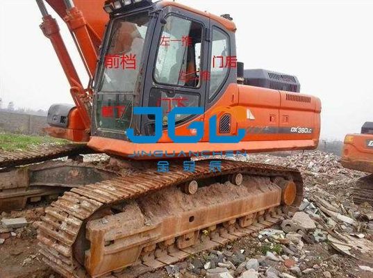 더 낮은 문 뒤에 DH215-7 215-9 80G 굴착기 기중기 택시 정면 유리창