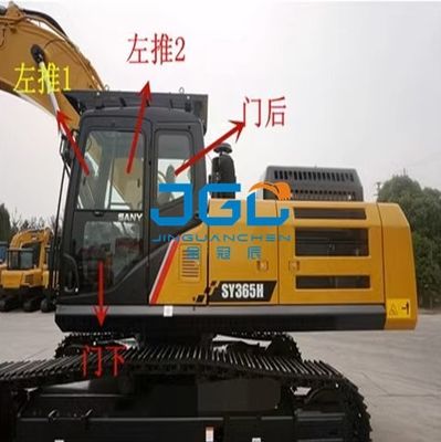 굴착기 135C-8 135C-9 215C-9 365H 전방 기어 다운기어 미닫이 문 오른팔 유리