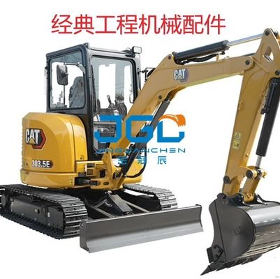 303C 303.5E2 굴착기 정면 바람 장치 권리 강요는 단단하게 한 유리제 후방 장치를 당깁니다