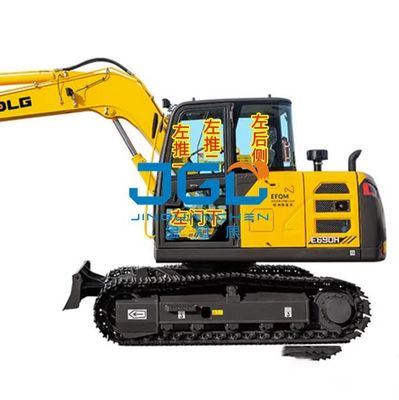 E690H/635/655/675/685 굴삭기 윈드스크린 리어 사이드 벤드 오른팔 채광창