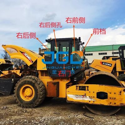 도로 롤러 XS203J 263J 223J 202J 전구 앞 측면 문 후방 바프 글래스