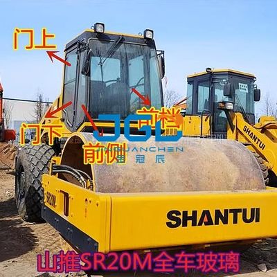 도로 롤러 SR20M SR22M 앞문 앞 옆문 아래쪽 후방 창문 유리