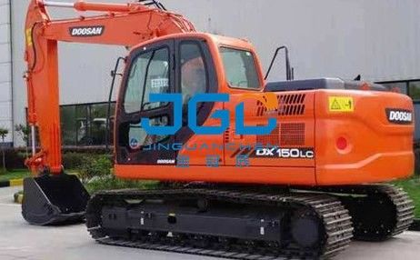 DX150-9C 150LC 발굴기 앞 뒷문 천막 위쪽 및 아래쪽 정면 가루 유리