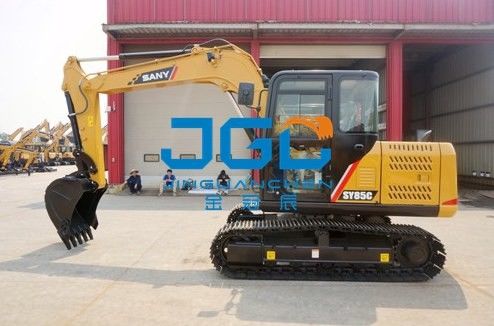 SY85C 70 95C 발굴기 전구 후창 및 상단 및 하단 정면