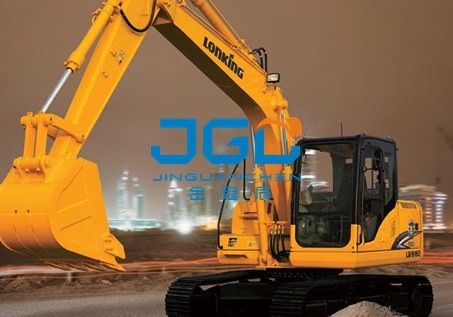 LG6150 135 발굴기 앞기계 후기기계 왼쪽과 오른쪽 문 계층 조명 상단 및 하단 정면