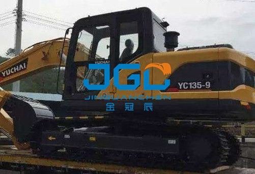 YC85-9 150 360 230 135-9 발굴기 앞 및 뒷 정면 유리창, 왼쪽 및 오른쪽 문 및 창문