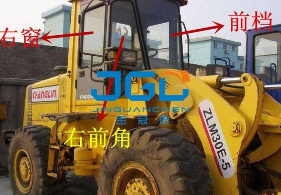 ZLM30E-3 ZLM30E-5 로더 앞 스톱 및 후 스톱 왼쪽 및 오른쪽 창문 유리