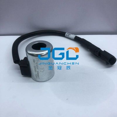 파일럿 안전 잠금 소레노이드 밸브 코일 XE135 XE150 XE215 XE245 XE305 발굴기 액세서리 1019