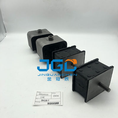 발굴기 부품 두산 대우 DH130-7 엔진 발 고무 충격 방지 접착제