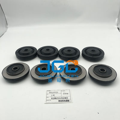 고품질 E120B E312C E312B E311 erpillar 발굴기 엔진 쿠션용 엔진 마운트 고무