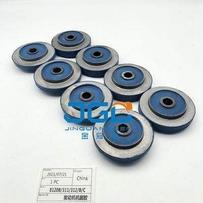 고품질 E120B E312C E312B E311 erpillar 발굴기 엔진 쿠션용 엔진 마운트 고무