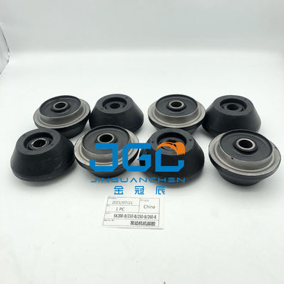 SK200-8 210-8,250-8,260-8 고무 마운트 YN02P01095P1 J05E 엔진 쿠션 고무 패드 SK200 엔진 마운트 고무