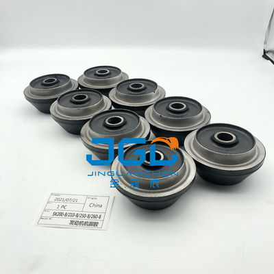 SK200-8 210-8,250-8,260-8 고무 마운트 YN02P01095P1 J05E 엔진 쿠션 고무 패드 SK200 엔진 마운트 고무