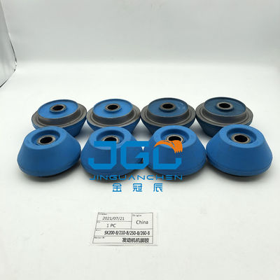 SK200-8 210-8,250-8,260-8 고무 마운트 YN02P01095P1 J05E 엔진 쿠션 고무 패드 SK200 엔진 마운트 고무