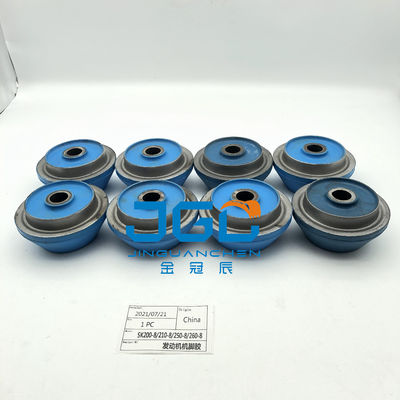 SK200-8 210-8,250-8,260-8 고무 마운트 YN02P01095P1 J05E 엔진 쿠션 고무 패드 SK200 엔진 마운트 고무