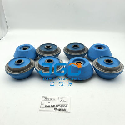 SK200-8 210-8,250-8,260-8 고무 마운트 YN02P01095P1 J05E 엔진 쿠션 고무 패드 SK200 엔진 마운트 고무