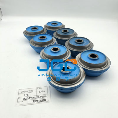 SK200-8 210-8,250-8,260-8 고무 마운트 YN02P01095P1 J05E 엔진 쿠션 고무 패드 SK200 엔진 마운트 고무
