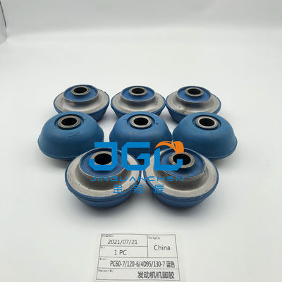 고품질 다중 고무 장착 엔진 발굴기 부품 PC60-7 PC120-6 4D95 PC130-7을위한 엔진 쿠션