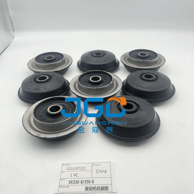 발굴기 엔진 SK 330-8 350-8 장착 고무 쿠션 6D102 엔진 장착 고무