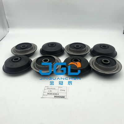 발굴기 엔진 SK 330-8 350-8 장착 고무 쿠션 6D102 엔진 장착 고무