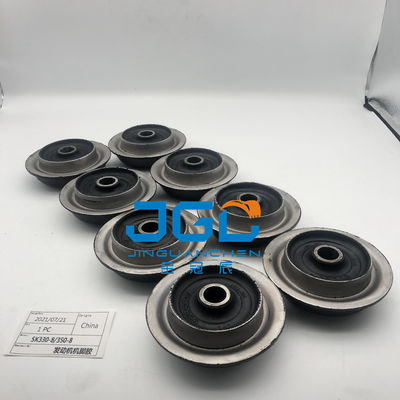 발굴기 엔진 SK 330-8 350-8 장착 고무 쿠션 6D102 엔진 장착 고무