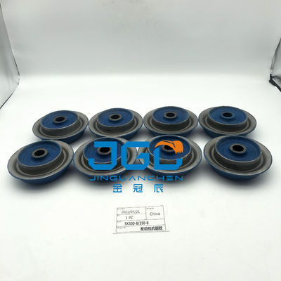 발굴기 엔진 SK 330-8 350-8 장착 고무 쿠션 6D102 엔진 장착 고무