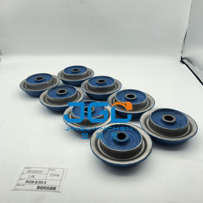 발굴기 엔진 SK 330-8 350-8 장착 고무 쿠션 6D102 엔진 장착 고무