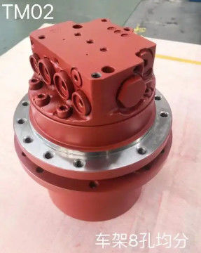 여행 모터 TM02 GM02 최종 드라이브 Assy 행성 기어 속도 감소기 모터 기어박스 감소기 발굴기 케이스