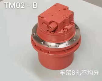 여행 모터 TM02 GM02 최종 드라이브 Assy 행성 기어 속도 감소기 모터 기어박스 축소기 발굴기 10F2