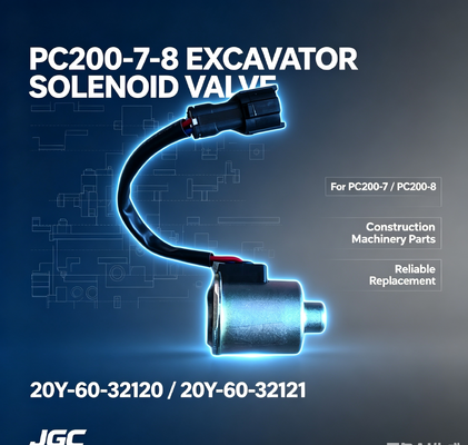 20Y-60-32120 20Y-60-32121건설기계 부품 PC200-7-8 발굴기 소레노이드 밸브