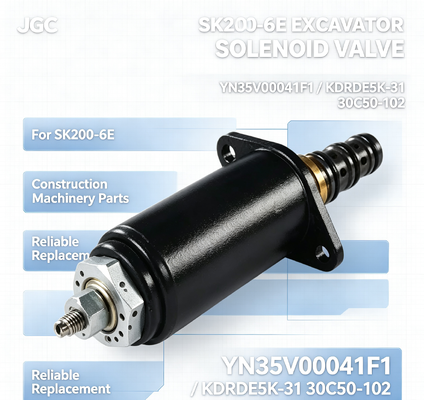 발굴기 소레노이드 밸브 SK200-6E YN35V00041F1 KDRDE5K-31 30C50-102