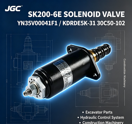 발굴기 소레노이드 밸브 SK200-6E YN35V00041F1 KDRDE5K-31 30C50-102