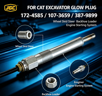 172-4585 107-3659 387-9899 CAT 굴삭기 휠 로더 스키드 스티어 백호 로더용 글로우 플러그 피팅
