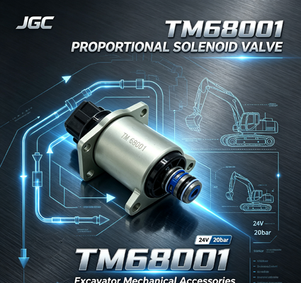 TM68001 굴삭기 기계식 액세서리 24V 20bar 굴삭기 비례 솔레노이드 밸브