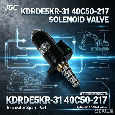 KDRDE5KR-31 40C50 -217 솔레노이드 밸브 굴삭기 부품용