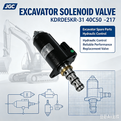KDRDE5KR-31 40C50 -217 솔레노이드 밸브 굴삭기 부품용