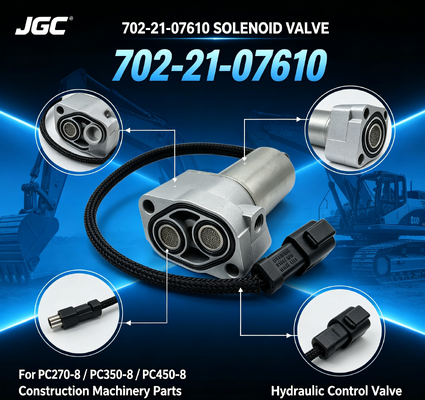 702-21-07610 건설기계 부품 굴삭기 솔레노이드 밸브 PC270-8 PC350-8 PC450-8용