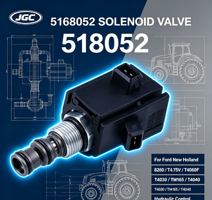 5168052 굴삭기 부품 솔레노이드 밸브 포드 뉴 홀랜드 8260 T4.75V T4060F T4030 TM165 T4040용