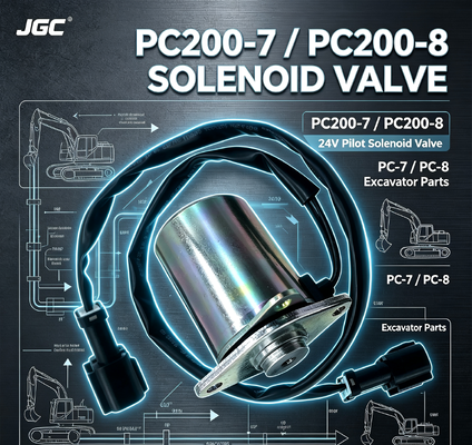 PC-7 PC-8 굴삭기 부품 PC200-7 PC200-8 솔레노이드 밸브 파일럿 솔레노이드 밸브 24V