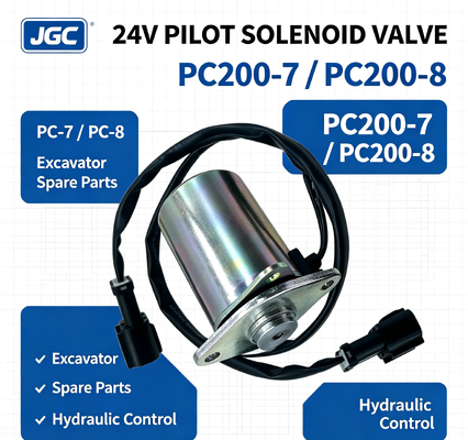 PC-7 PC-8 굴삭기 부품 PC200-7 PC200-8 솔레노이드 밸브 파일럿 솔레노이드 밸브 24V
