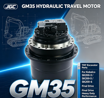 GM35 코벨코 SK200-3 SK200-5 SK200-6 호환 굴삭기 부품 유압 주행 모터