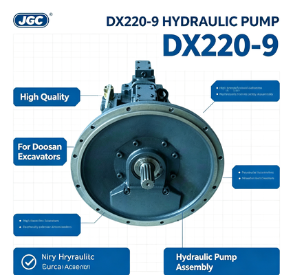 두산 굴삭기 건설 기계 부품용 DX220-9 고품질 구형 유압 펌프 어셈블리